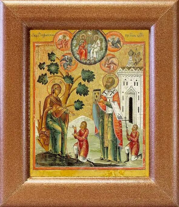 Икона бм беседная. Праздник иконы божией матери беседная. Икона явление пресвятой богородицы пономарю георгию юрышу. Икона беседная. 27 августа иконы божией матери беседная.