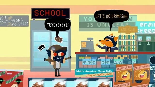 Some criminals. Грегг nitw Crimes. Night in the Woods Crimes. Грегг Найт ин зе Вудс. Night in the Woods Gregg gif.