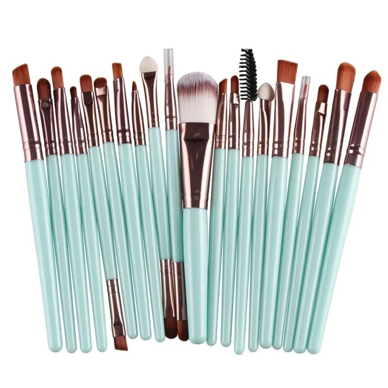 Кисти для макияжа MAANGE, 2 шт. Make up Brush набор кистей. Щетка для бровей makeup2makeup. Кисть Farres mz211 для макияжа глаз двусторонняя.