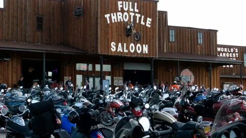 The Full Throttle Saloon, home to rallies, reality shows, and beer belly co...