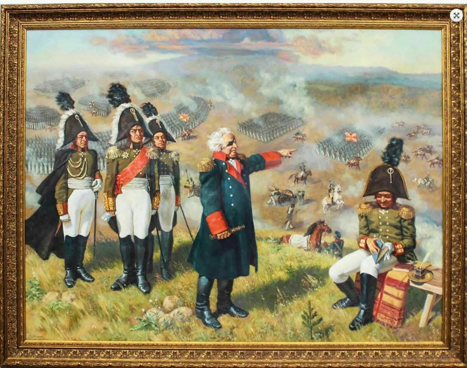 Кутузов на поле боя. Бородино Кутузов 1812. Кутузов битва Бородино. Наполеон и Кутузов 1812.