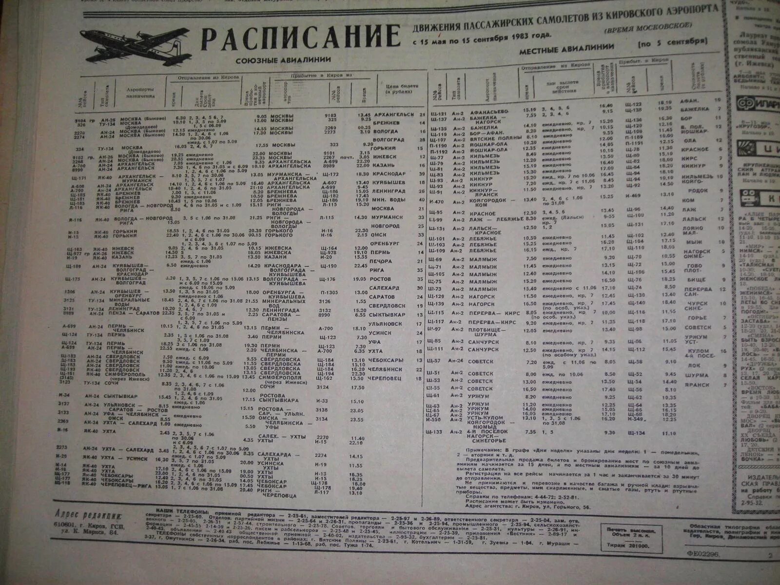 Расписание победилово киров сегодня. Расписание самолетов 1980 года. Архивные расписания самолетов СССР. График движения самолета. Расписание самолетов Ленинград.