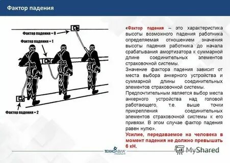 Работы на высоте это определение