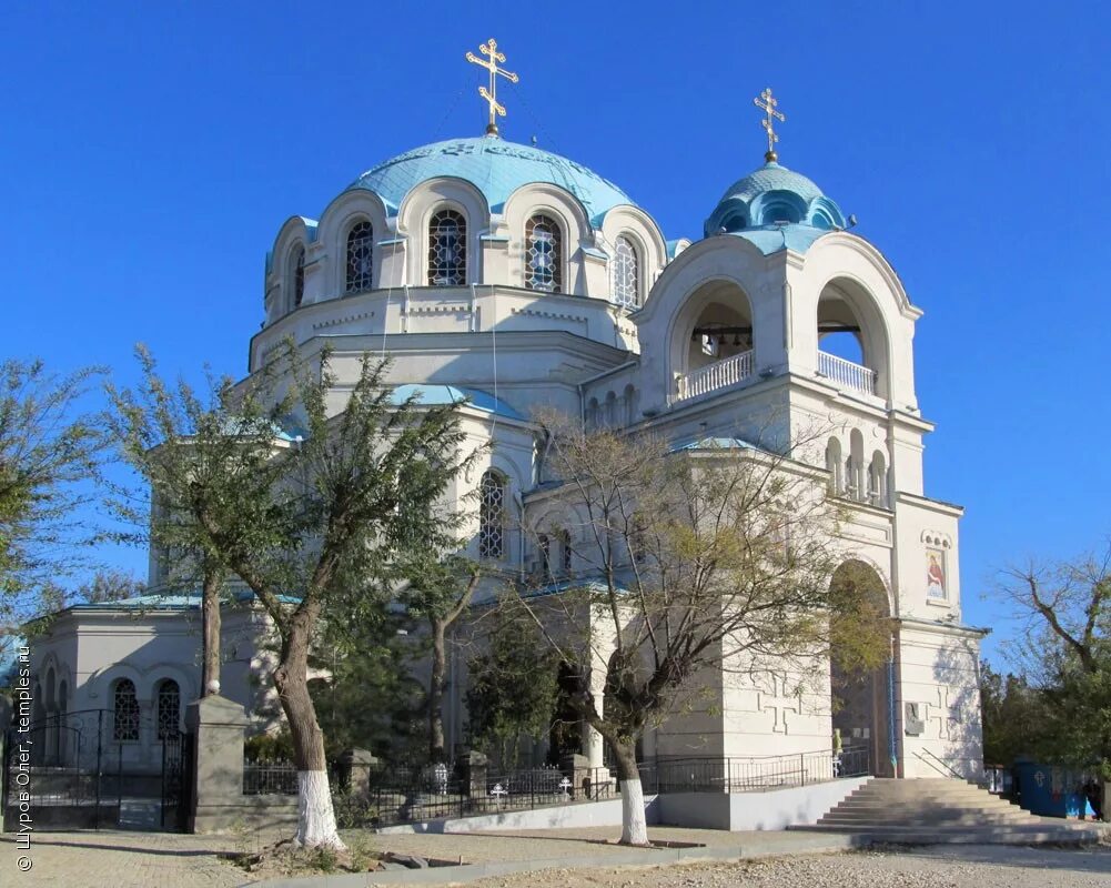 Окрестности евпатории. Евпатория храм Николая Чудотворца.