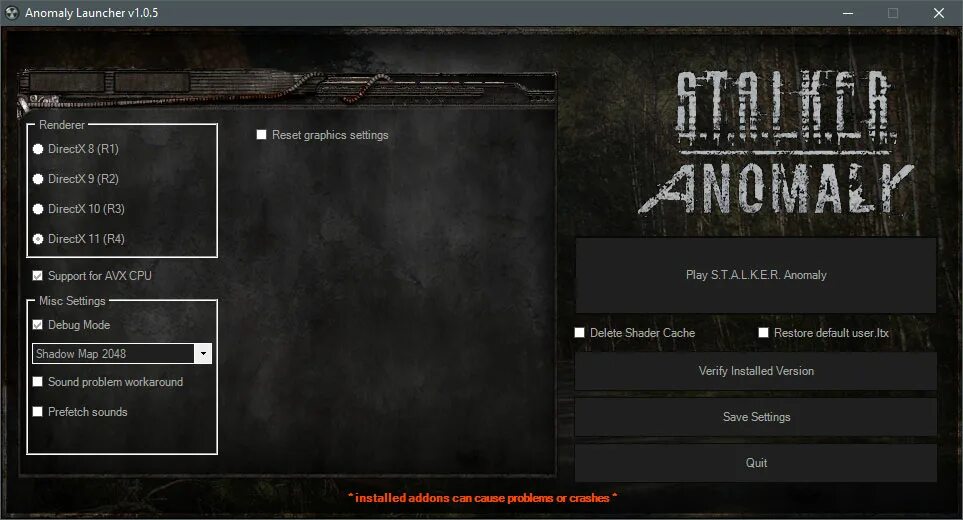 Игры вылетают в меню. Сталкер Anomaly 1.5.1 спавнер. Сталкер аномалия 1.5.1 лаунчер. Лаунчер сталкер аномалия. Сталкер аномалия 1.5.1 настройки графики.