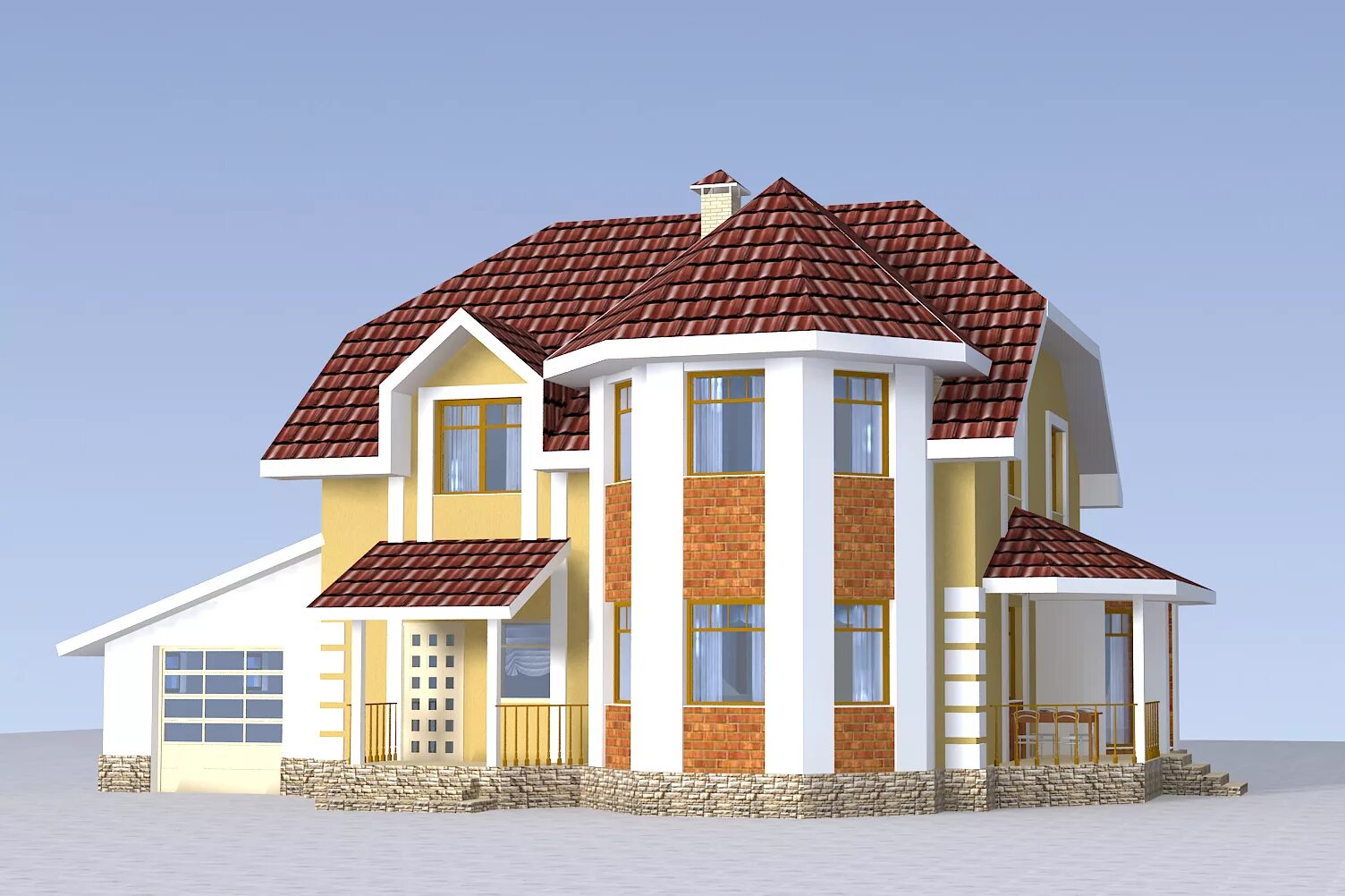 проекты двухэтажных домов. двухэтажный дом с эркером и гаражом. дом 2 этажа с эркером. чертежи домов 1 этажного. проекты домов с двумя эркерами.