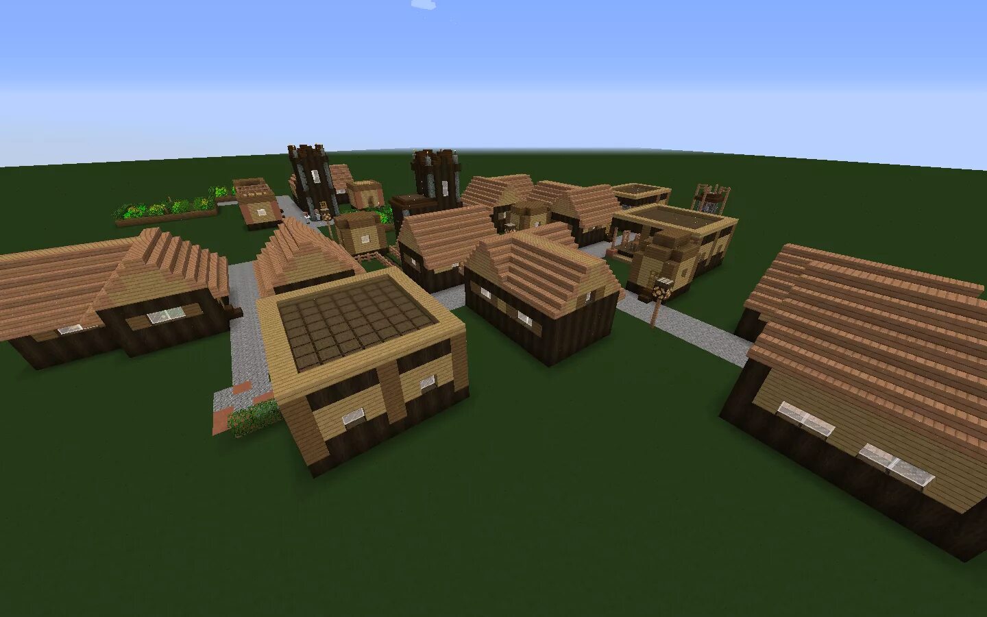 Деревня 1 7 10. Minecraft деревня 1.8. Деревня майнкрафт 1.7.10. Мод на деревню. Мод на деревни в майнкрафт.