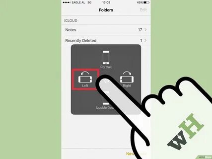 Как перевернуть изображение на телефоне