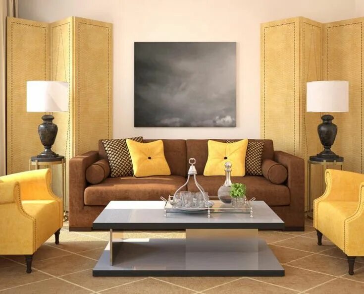 Сочетание цветов с коричневым в интерьере гостиной Chocolate Brown Grey And Brown Living Room Ideas Grey walls living room, Brown l