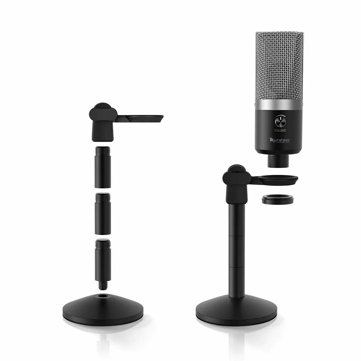 Микрофоны fifine отзывы. Микрофон fifine k670. fifine k670 usb. микрофон fifine k670, черный. микрофон серый fifine k670.