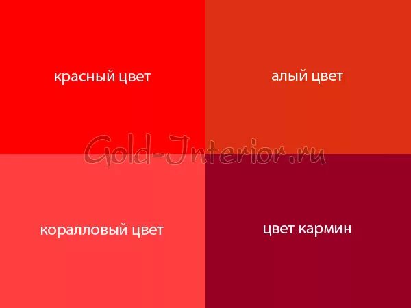 Как выглядит пунцовый цвет Малиновый цвет