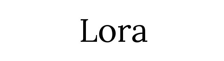Lore font