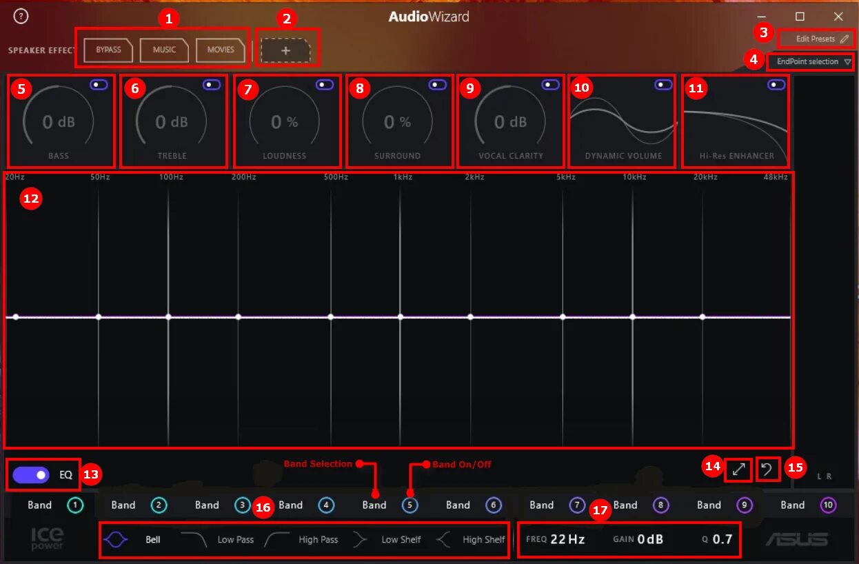 Asus wizard. Audio wizard asus эквалайзер. audio wizard пресеты. asus программа для звука. звуковые программы для windows 10.