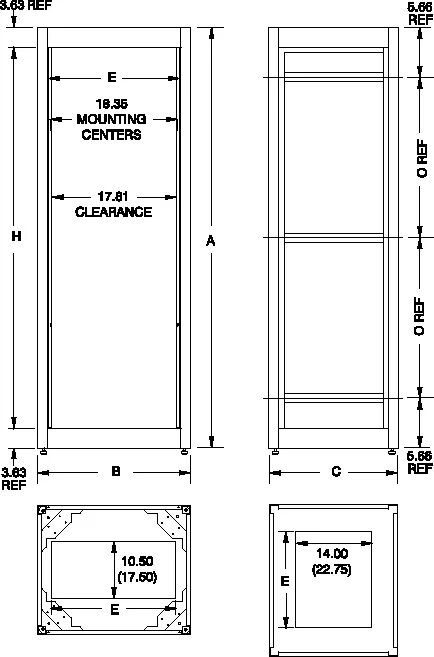 Rack 1u Dimension. 19 Inch Rack Standard. Rack 1u габариты. Корпус Rack чертёж. Высота в юнитах