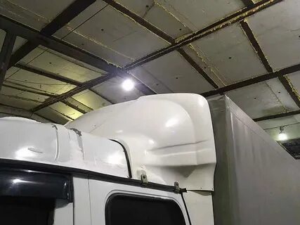 Спойлер на крышу газель