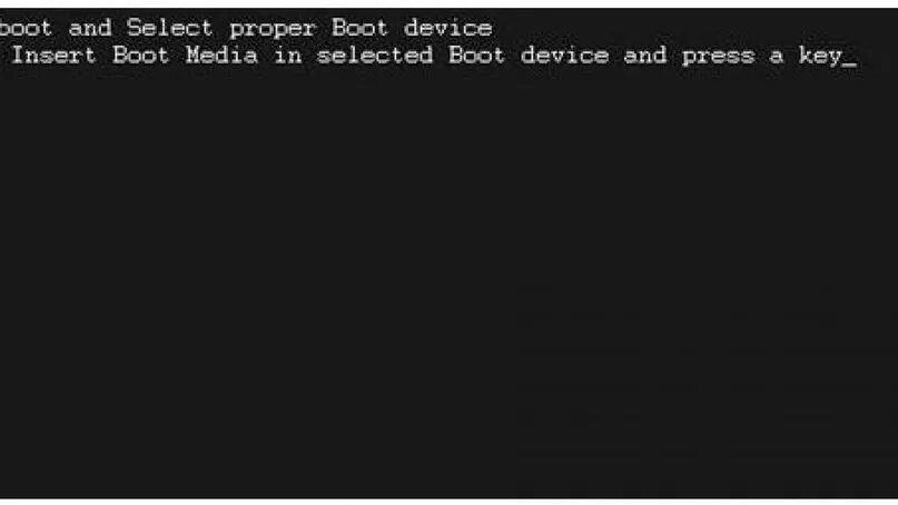 Select proper Boot device. Ошибка Reboot and select proper Boot device. Reboot and select proper Boot device or Insert Boot Media in selected Boot device and Press. Boot черный экран. Черный экран решение