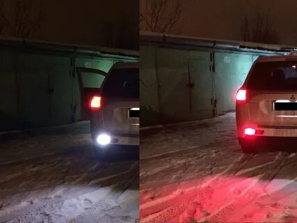Как заменить задние противотуманные фары