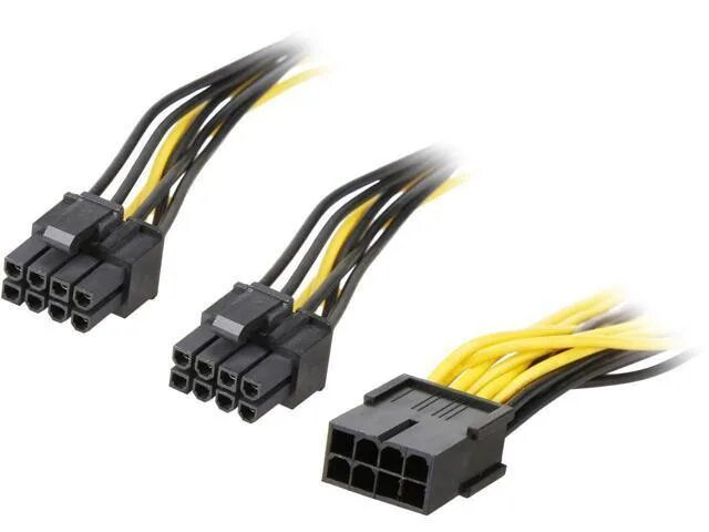 Pci e 8. 16-pin to 2 x 8-pin power cable palit. кабель pci e (6+2 pin) x 6. pci-e 8-pin pci-e 8-pin. соединительные клеммы pci e 8+2 pin.