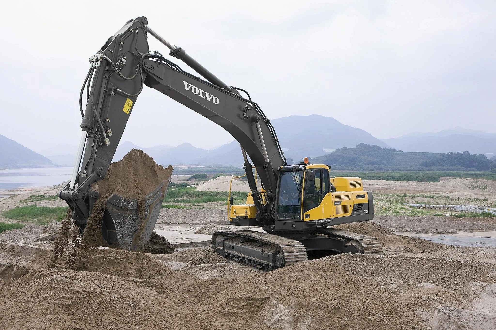 Экскаватор вольво 480. Volvo ec480d. Экскаватор Volvo ec480dl. Вольво 480 DL экскаватор. Volvo EC 480 BLC.