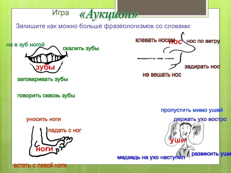 Фразеологизм слова зуб. Ни в зуб ногой фразеологизм. Фразеологизм к слову зубы зуб. Фразеологизмы со словом нога. Фразеологизмы со словом зуб.