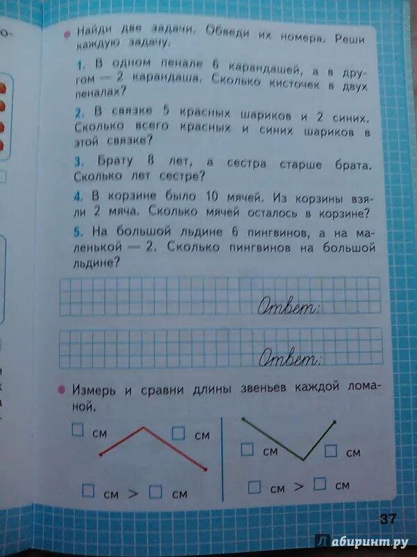 Математика 1 рабочая тетрадь страница 37. Измерь и Сравни длины звеньев каждой ломаной. Измерь и Сравни длины звеньев каждой ломаной 1 класс. Измерить и сравнить длины звеньев каждой ломаной. Измерь и Сравни длины звеньев каждой ломаной страница 37.