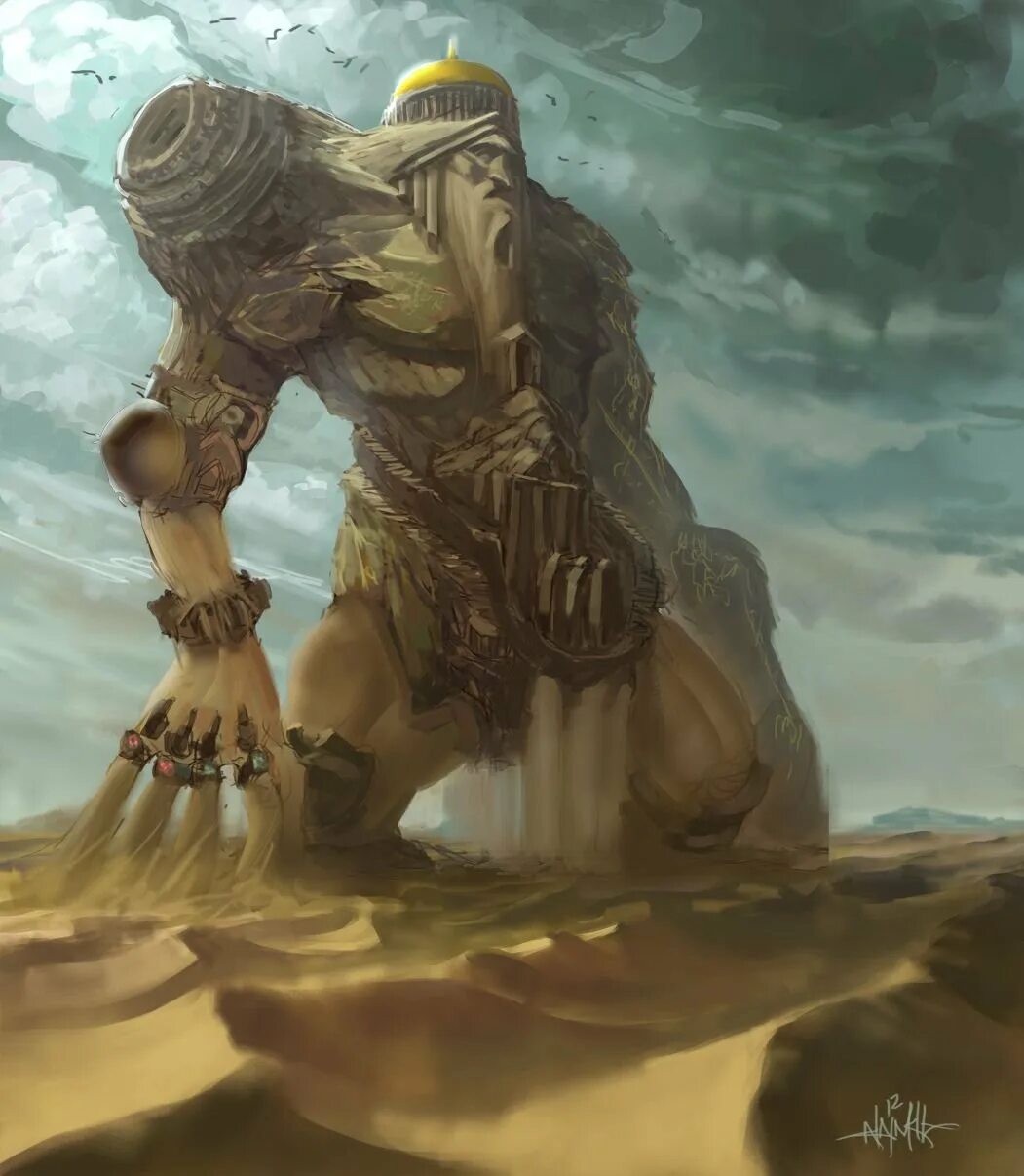 Песчаный элементаль. Песочный элементаль арт. Песчаные монстры. Каменный гигант фэнтези. Пустынный элементаль.