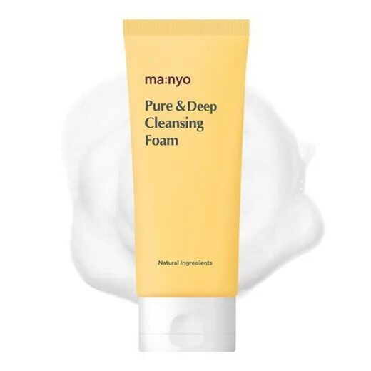 Manyo cleansing foam. Ma:nyo Pure&Deep Cleansing Foam 100ml. Пенка для умывания Manyo Pure Deep Cleansing Foam. [Ma:nyo] Pure&Deep Cleansing Foam, 100 мл. Пенка для глубокого очищения пор с керамидами Pure&Deep Cleansing Foam 100 мл..