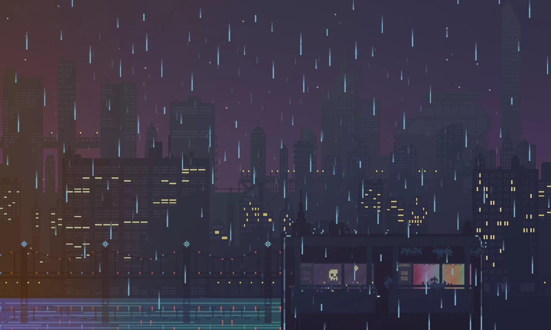 Pixel art gif. Пиксельный дождь. Пиксель арт дождь. Пиксель арт атмосферный. Пиксельный город с дождем.