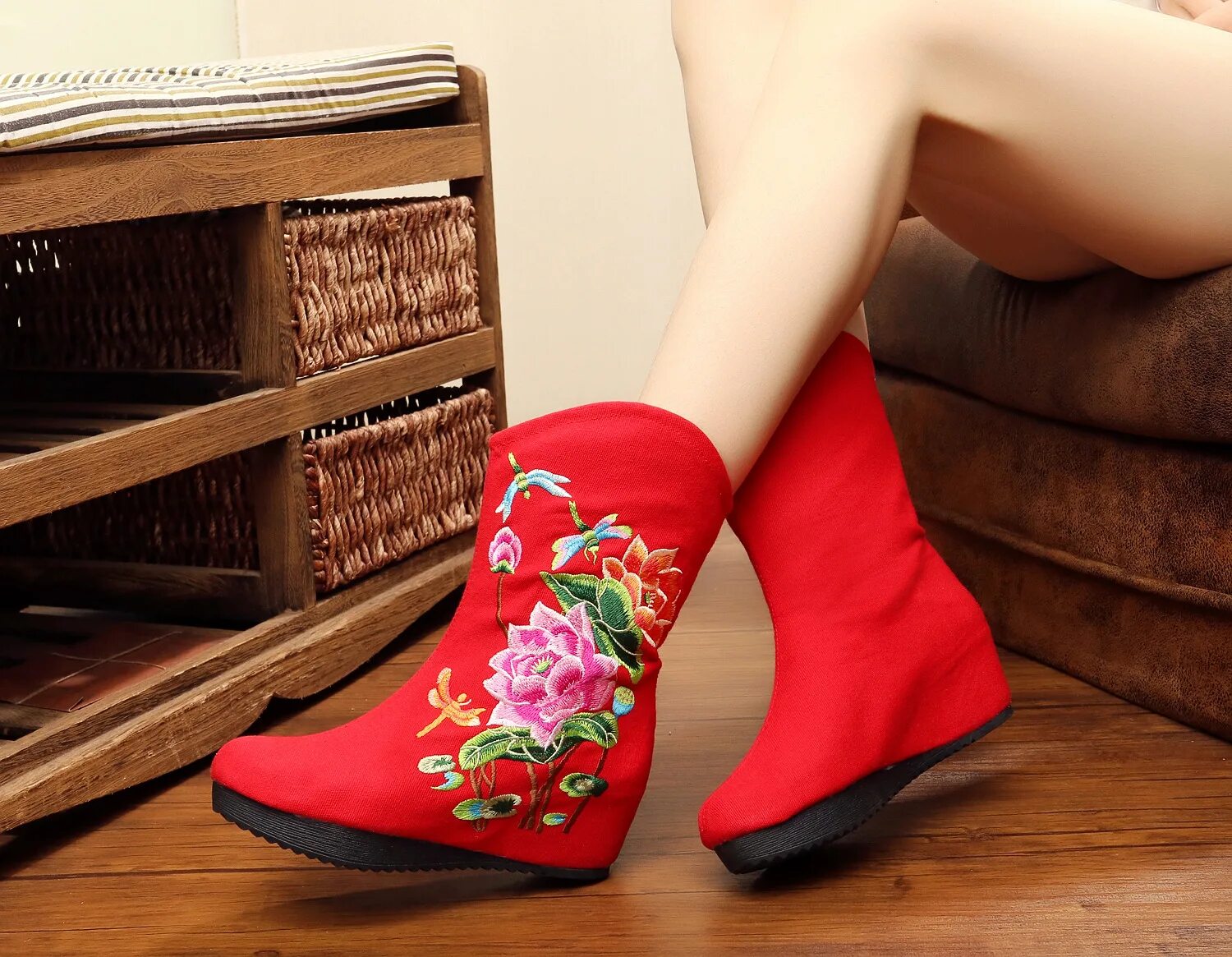 Китайский сапожок. Тканевые сапоги. Китайские зимние сапоги женские. Тканевые сапоги. Сапоги тканевые летние.