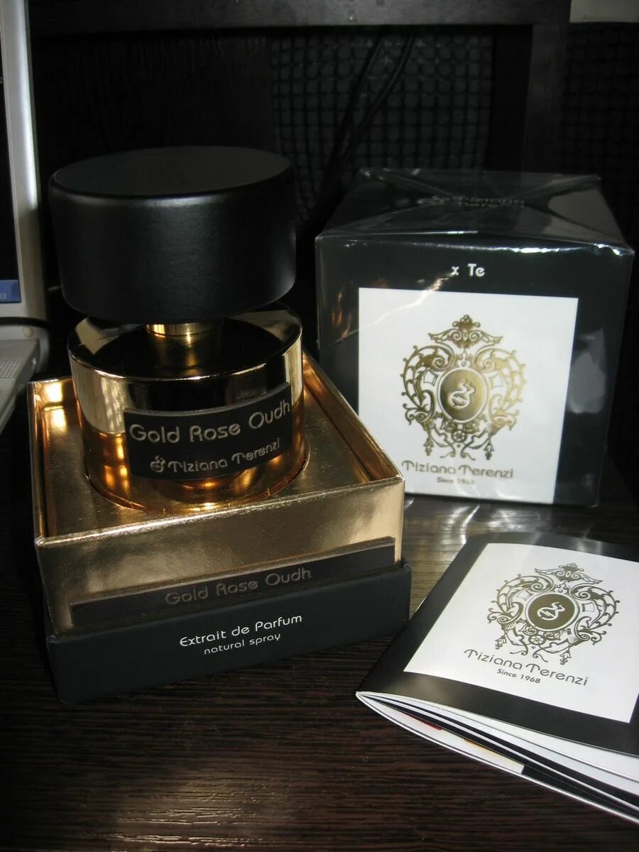 Tiziana Terenzi Gold Rose Oudh. Духи Tiziana Terenzi since 1968. Tiziana Terenzi Gold Rose Oudh Parfum. Кирки золотые духи