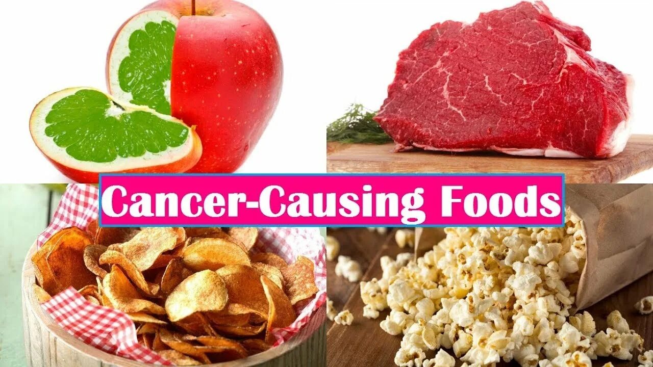 Cause cancer. Food insecurity causes.