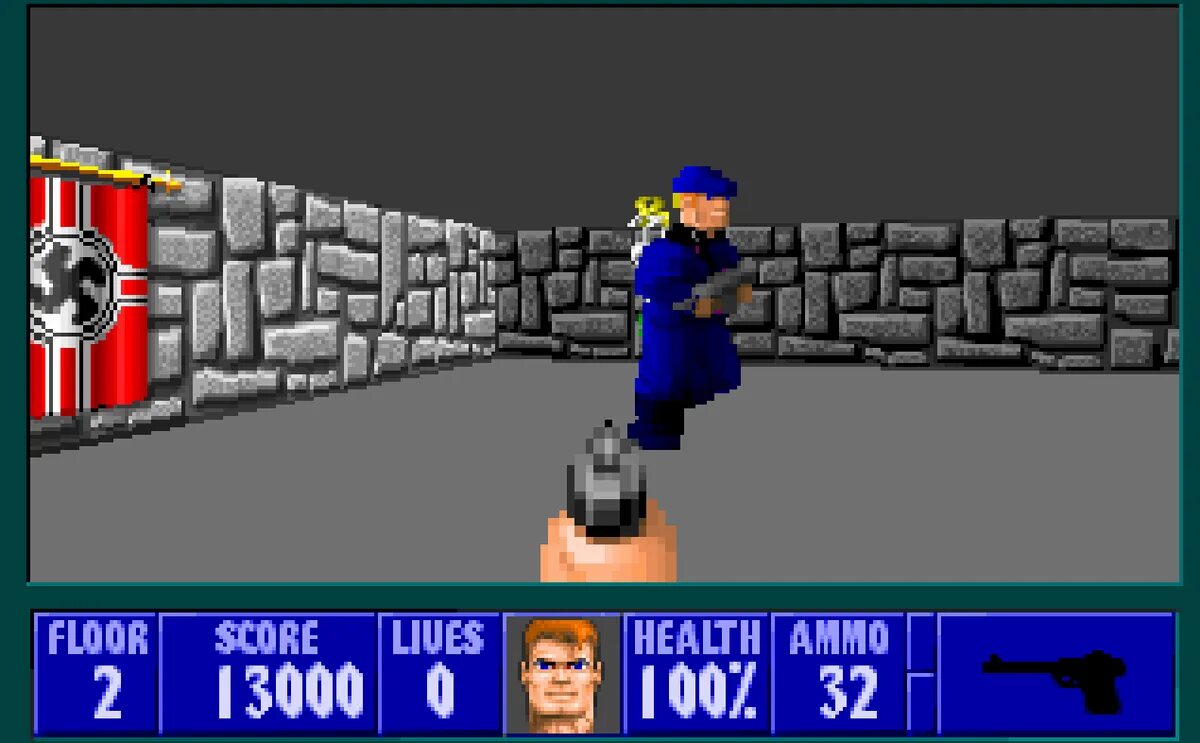 Игра вольф. Игра Wolf 1992. Wolfenstein игра 1992. Wolfenstein 3d ps1. Игра вольфенштайн 3д.