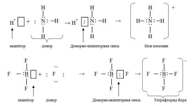 Донор и акцептор. Доноры и акцепторы электронов. Bf3 схема образования молекул. Донор и акцептор в комплексных соединениях.