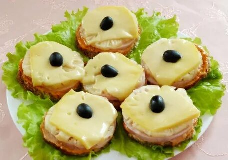 Бутерброды с ананасом
