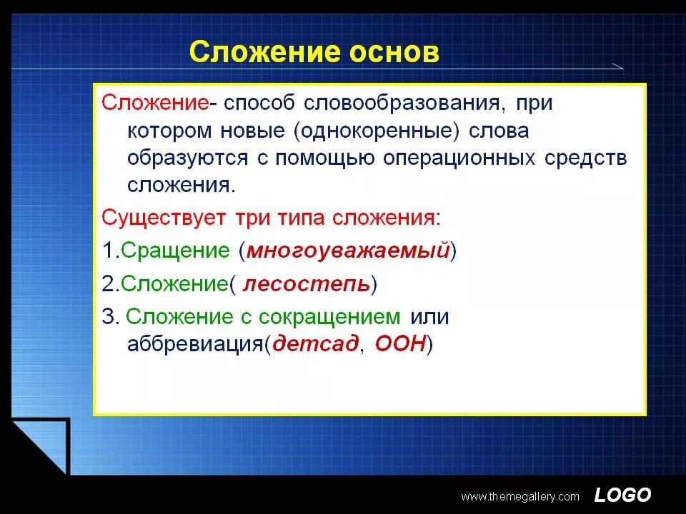 Способ сложения основ. Словообразование методом сложения. Сложение способ примеры. Сложение словообразование.