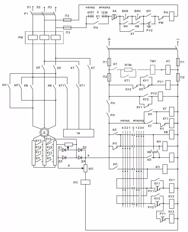 Электрическая схема привода. Схема управления крановым электроприводом. ККТ-61а контроллер крановый схема. Схема магнитного контроллера ТСА. Крановая панель ТСД-160 схема.