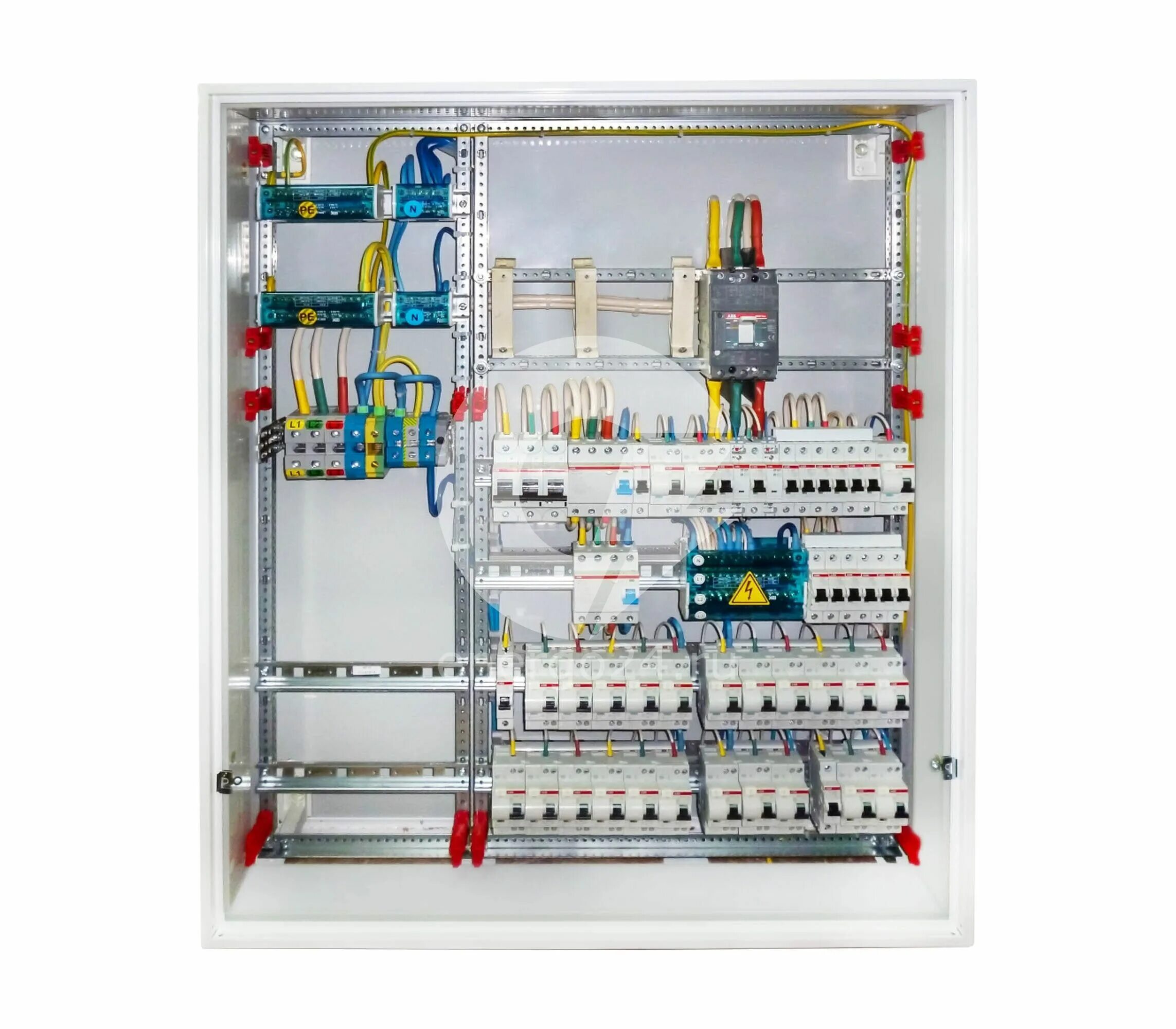 Шкаф распределительный какой. Щит вводно-распределительный ЩР-2 ABB. Распределительный электрощит щит электрический. Щит силовой, ip31 Siemens. Щит распределительный силовой IEK.