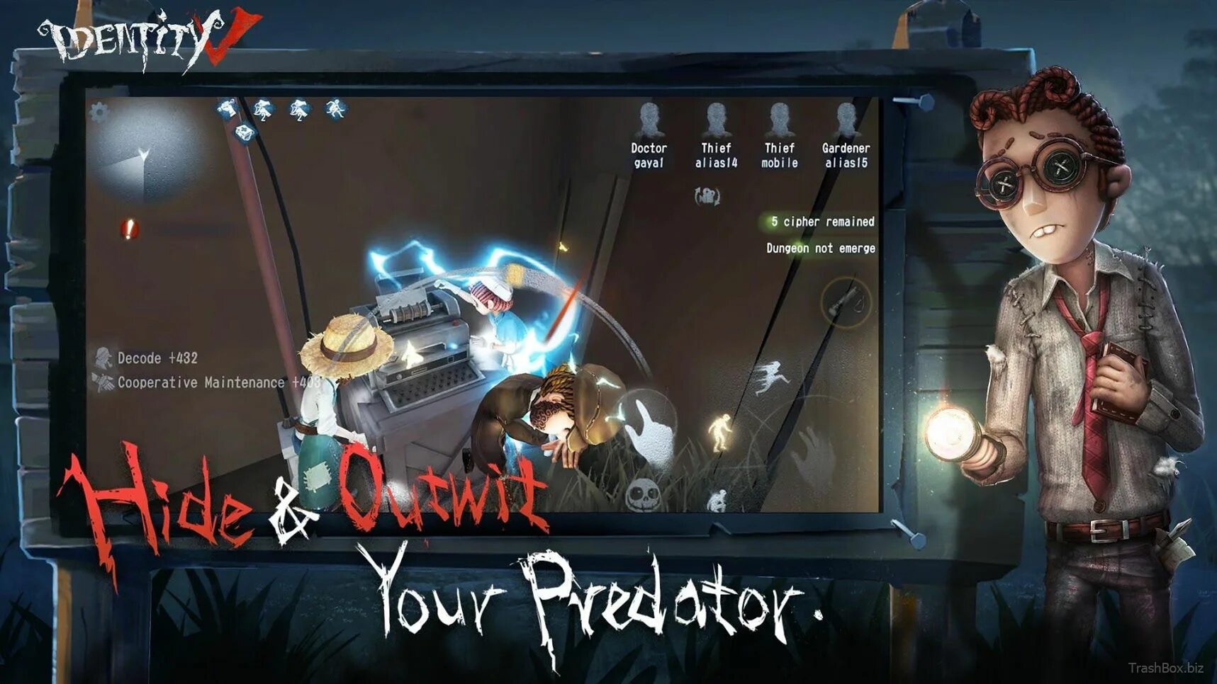 Идентити 5. Identity v Thief. Identity v dish