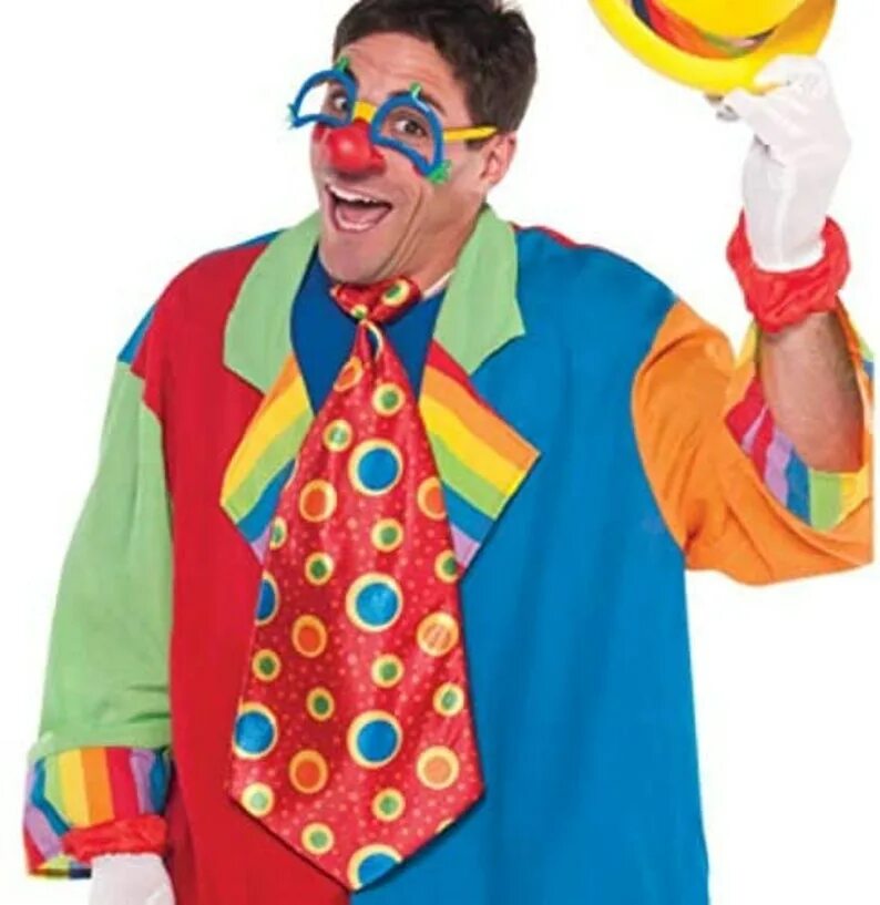 Галстук клоуна. Клоунский Гал. Клоун в оранжевом галстуке. Галстук большой клоунский.
