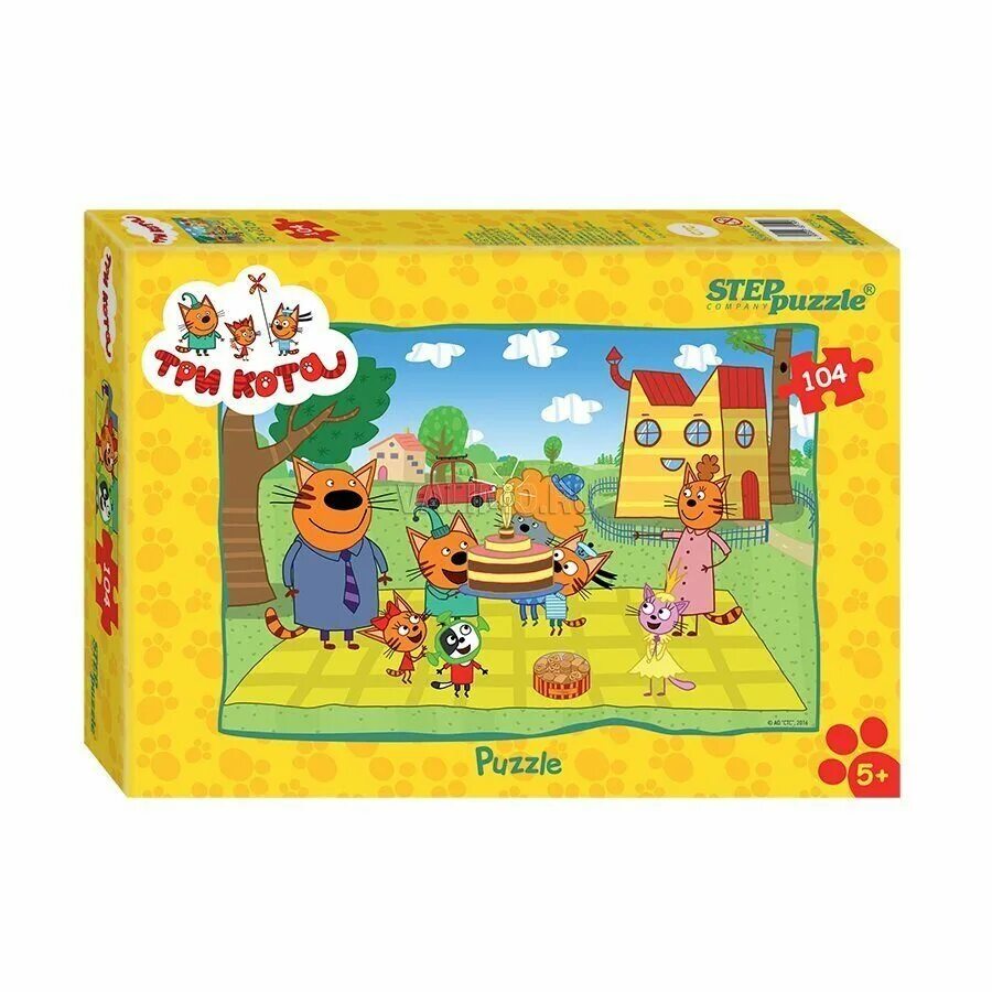 Пазлы три кота. Пазлы «три кота», 104 элемента. пазлы step puzzle 104. пазл &quot;три кота&quot;, 60 элементов. пазлы 3 кота.