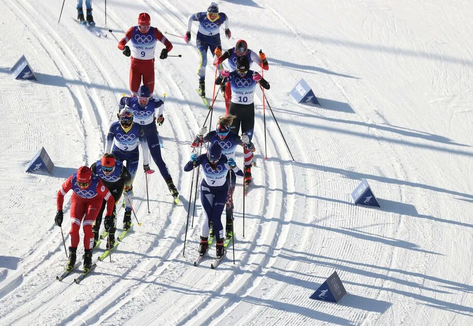 Олимпийские игры 2022 лыжные гонки.