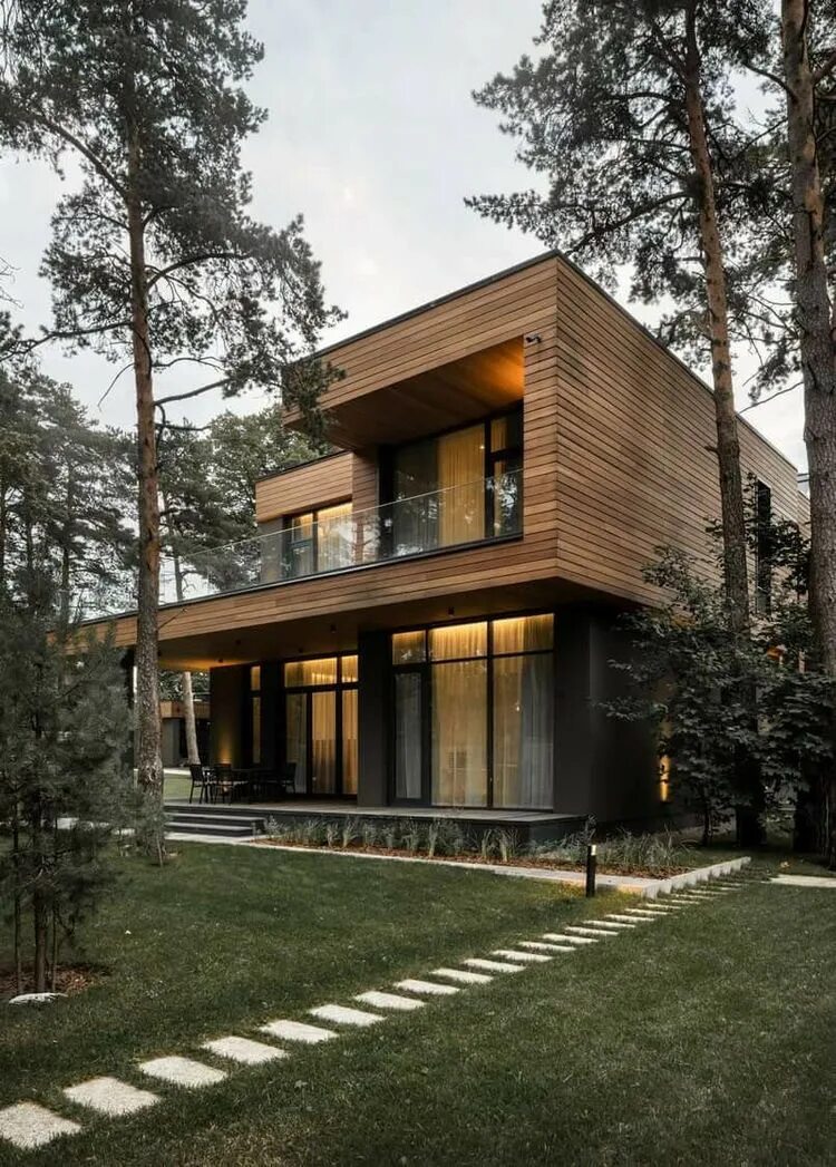 Современный дом что должно быть. Дом с плоской крышей монолит 170 м. archside архитектурное бюро. современный загородный дом. дом в современном стиле.