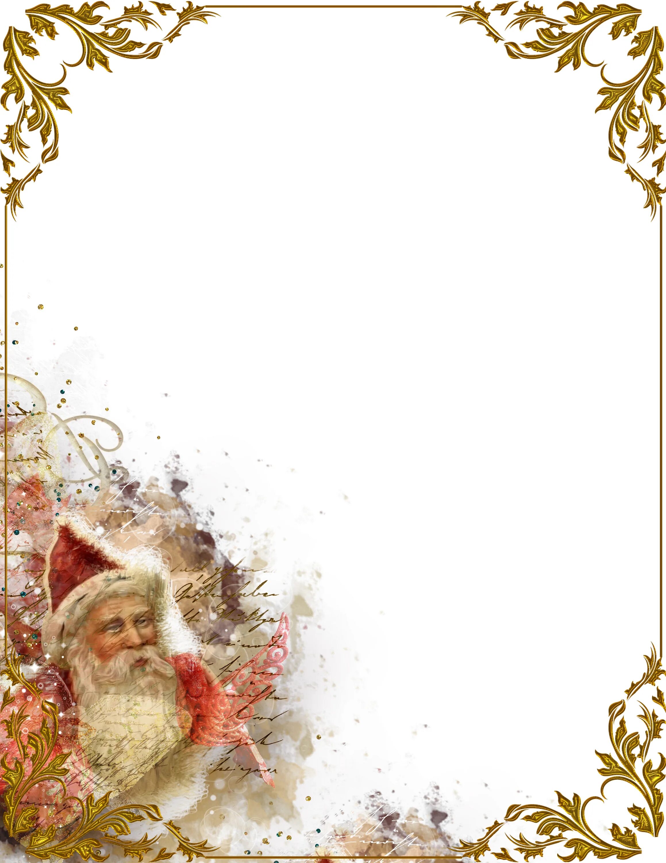 рамка новогодняя для текта. новогодняя рамка. старый новый год шаблон открытки. новогодний фон. старый новый год шаблон открытки.