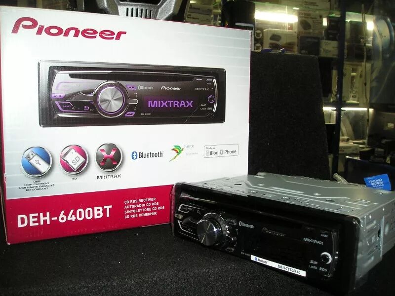 Pioneer deh 6400bt. Pioneer deh 6400. Deh 6400 bt unit. Deh 6400bt. Пионер магнитола 6400.