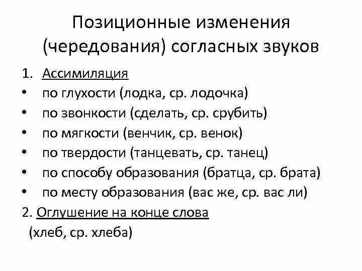 Ассимиляция звуков. Позиционные изменения звуков. Позиционные изменения фонетика. Комбинаторные и позиционные изменения звуков. Позиционные изменения согласных.