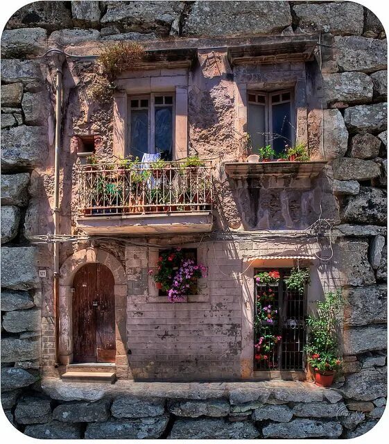 Window of Tuscany with Green Wood Shutters by David Letts Shutters exterior, Woo