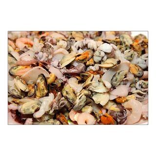 Морской коктейль из морепродуктов замороженный