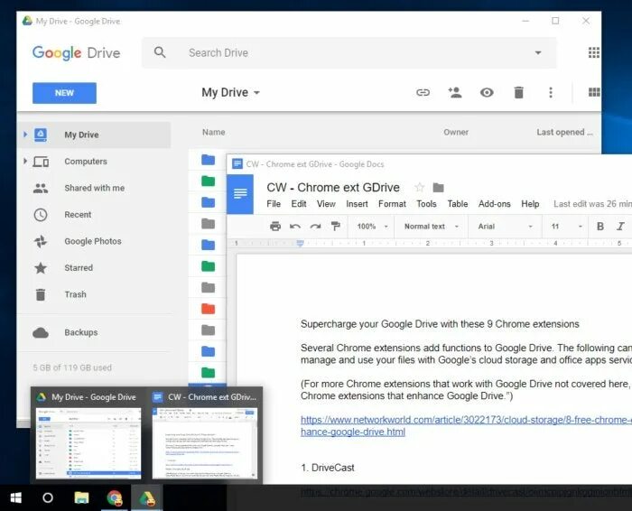 Chrome ext