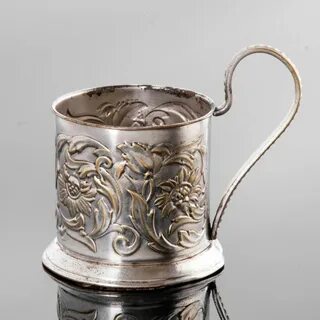 Подстаканник мельхиор