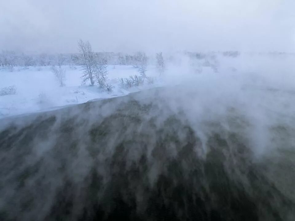 Снежная буря в степи. Метель. Снежная буря на севере. Ветер зимой. Как появляется пурга